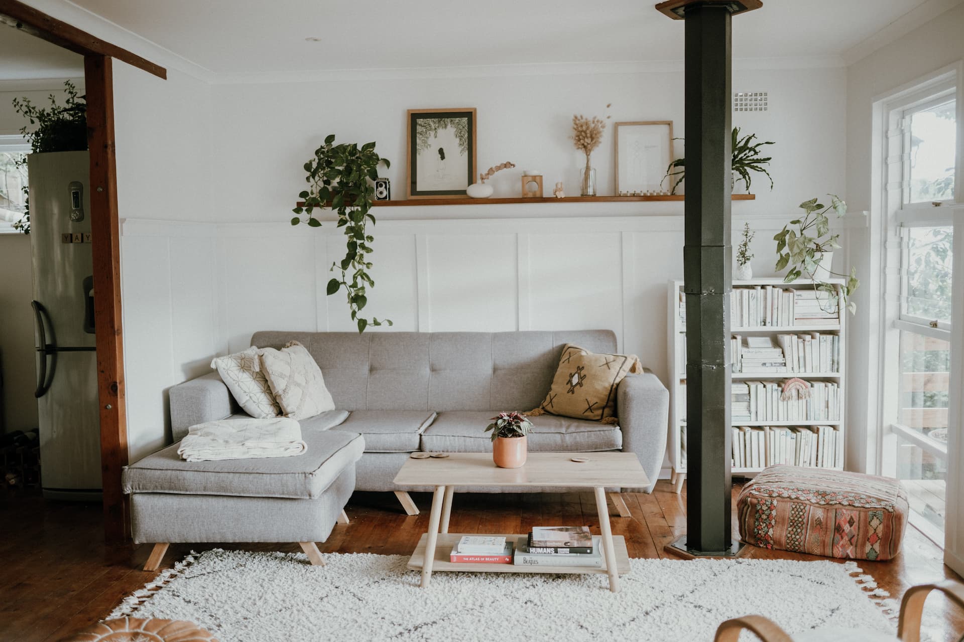 Casa de campo decorada estilo rústico moderno